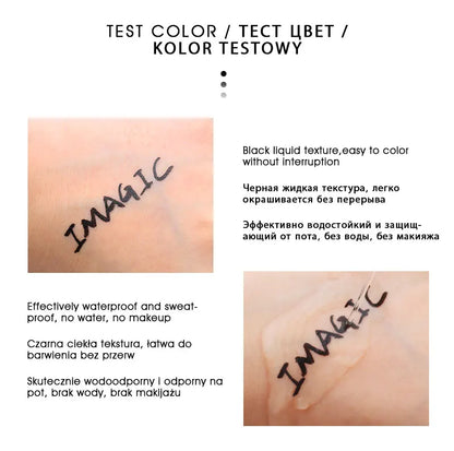 IMAGIC 1PCS  Pro Eyeliner Waterproof Liquid Type Makeup Eye Liner Nature Long Lasting For Women Beauty Cosmetics