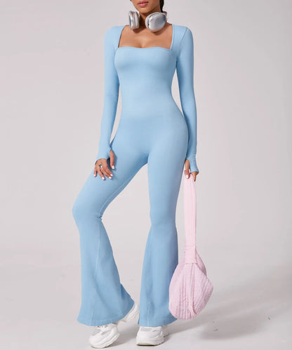 One-Piece Fitness Femme Bodycon
