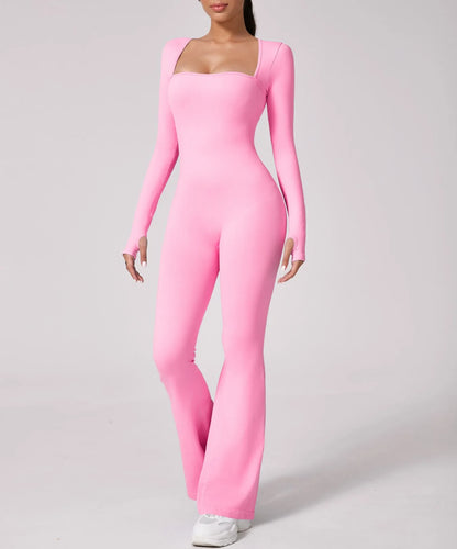 One-Piece Fitness Femme Bodycon
