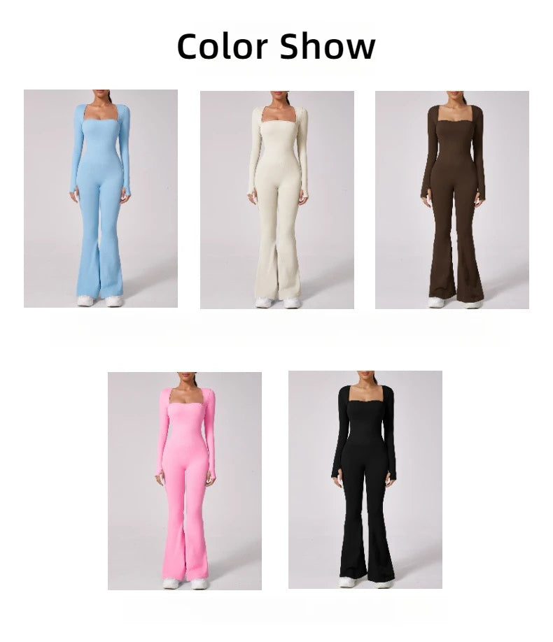 One-Piece Fitness Femme Bodycon