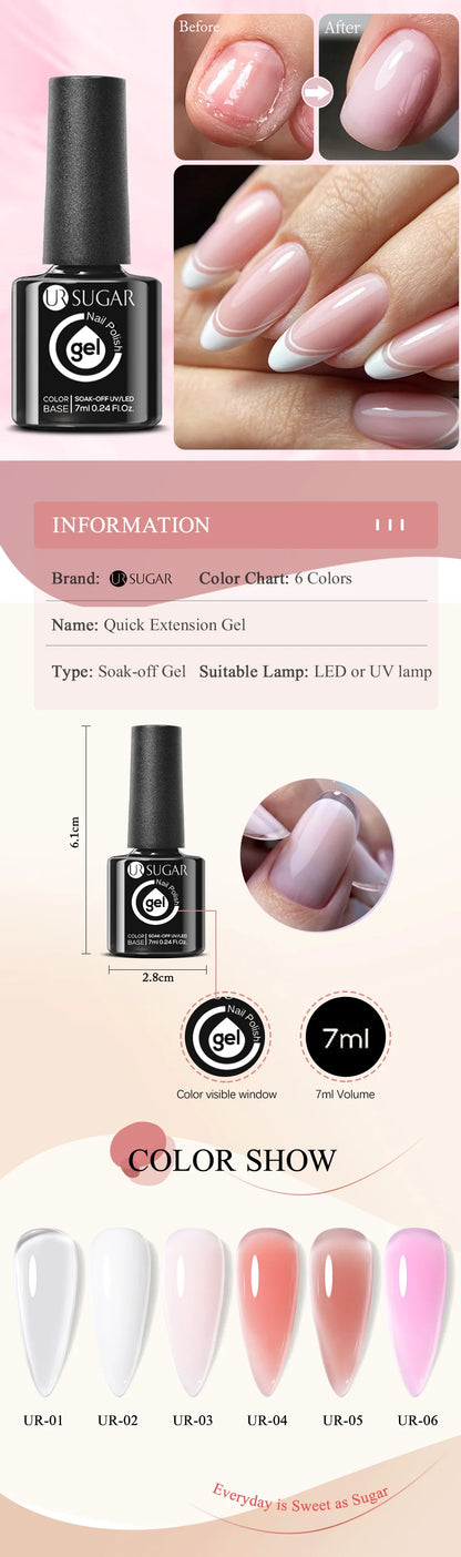 Gel Extension Ongles 7,5 ml UV/LED