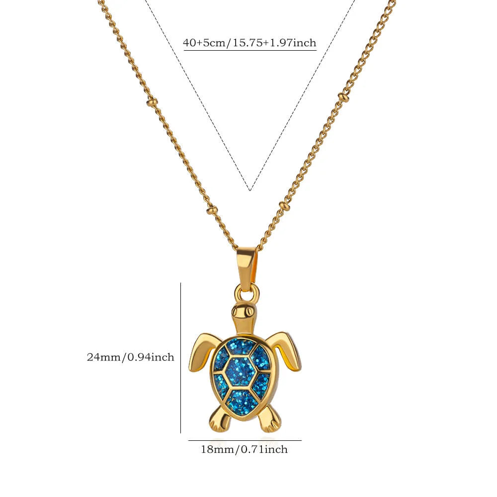 Multilayer Heart Necklaces For Women Stainless Steel Gold Color Evil Eye Pendant Chain Choker Necklace Wedding Jewerly Gift